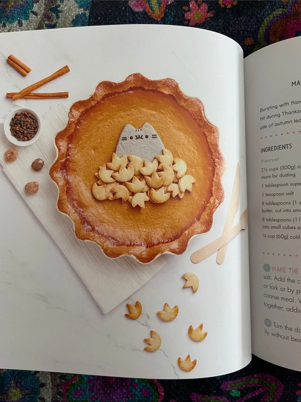 Pusheen Let's Bake! Cookbook - Pink Pastel Pastries Cakes 🧁 New Recipes Kawaii
